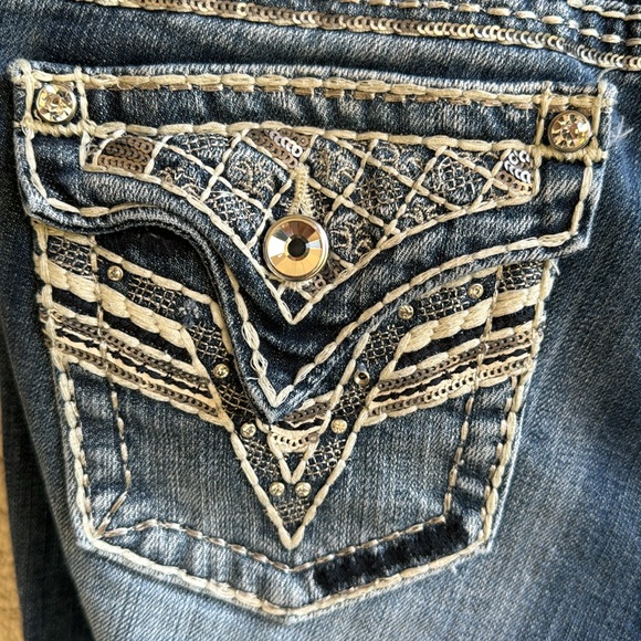 VIGOSS BOOT CUT SILVER JEWELS ( similar to miss me ) - Picture 6 of 13